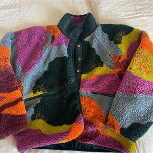 Free People Hit the Slopes Multicolor Jacket